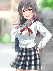 人在实教,同桌阳乃